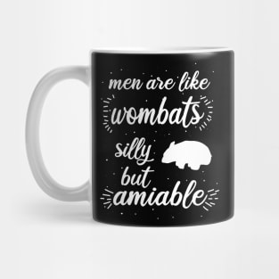 Wombat Männer Valentinstag Geschenk Fan Mug